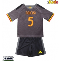 AS Roma Evan Ndicka #5 Replica Third Minikit 2026-27 Short Sleeve (+ pants)